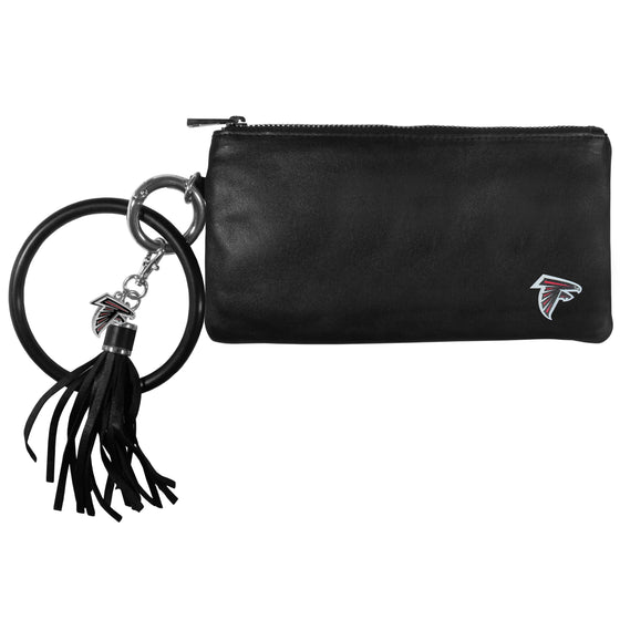 Atlanta Falcons Leather Women's Bracelet Wallet