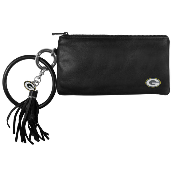 Green Bay Packers Leather Women's Bracelet Wallet