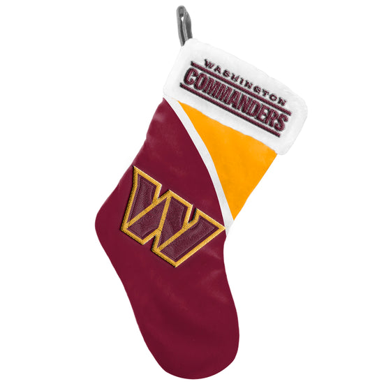 Washington Commanders Colorblock Stocking - 757 Sports Collectibles