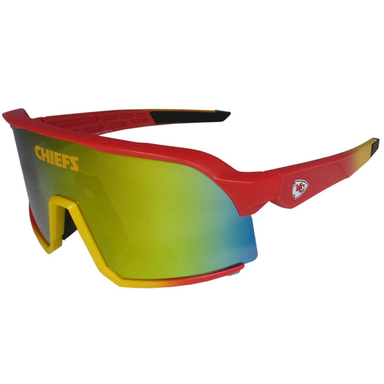 Kansas City Chiefs Navigator Shield Sunglasses