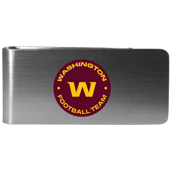 Washington Commanders Steel Money Clip, Logo