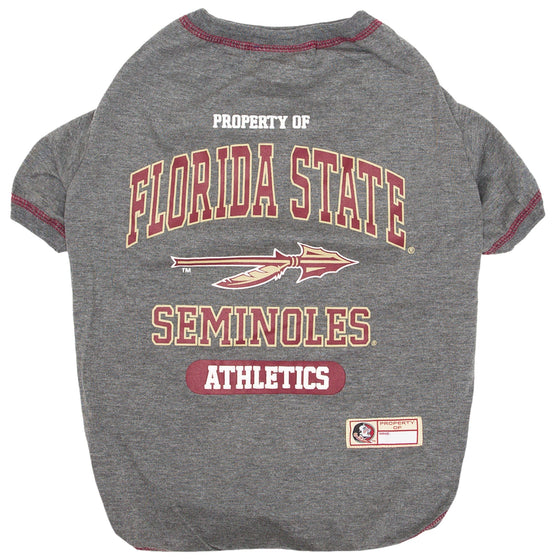 Florida State Seminoles Dog Tee Shirt Pets First