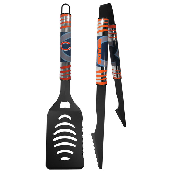 Chicago Bears 2 pc Black Tailgate BBQ Set