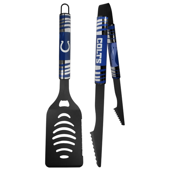 Indianapolis Colts 2 pc Black Tailgate BBQ Set