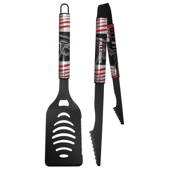 Atlanta Falcons 2 pc Black Tailgate BBQ Set