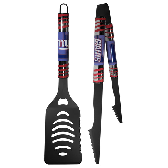 New York Giants 2 pc Black Tailgate BBQ Set