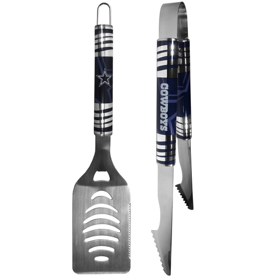 Dallas Cowboys 2 pc Steel Tailgate BBQ Set