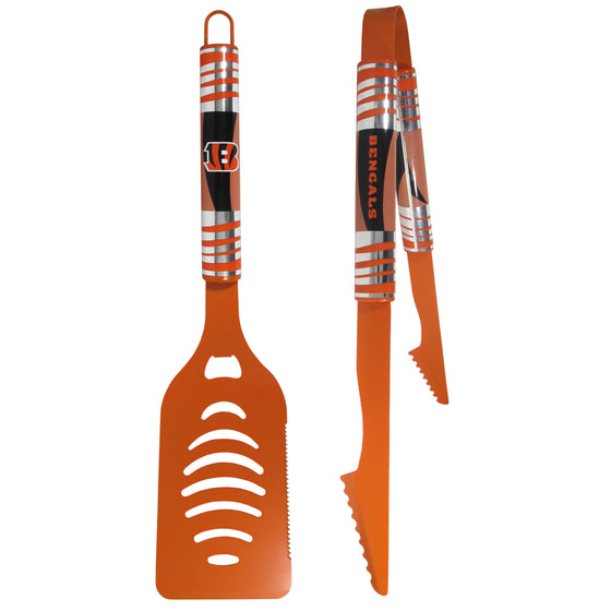 Cincinnati Bengals 2 pc Color Tailgate BBQ Set