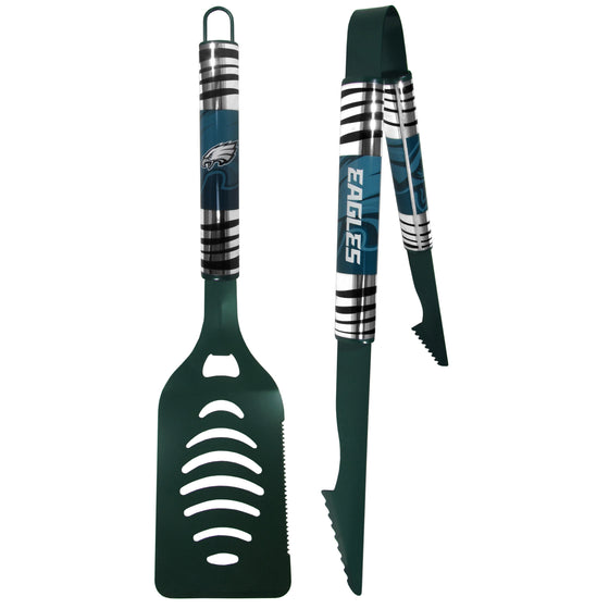 Philadelphia Eagles 2 pc Color Tailgate BBQ Set