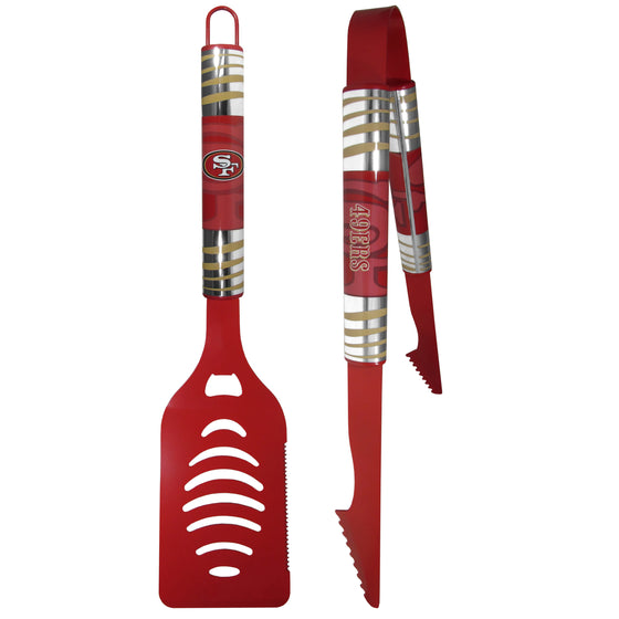 San Francisco 49ers 2 pc Color Tailgate BBQ Set