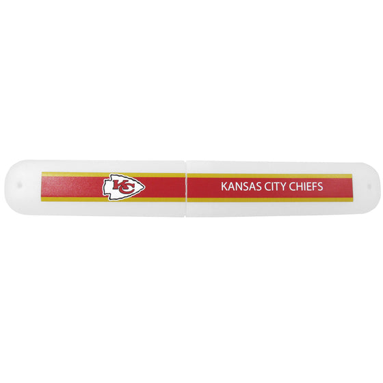 Kansas City Chiefs Travel Toothbrush Case