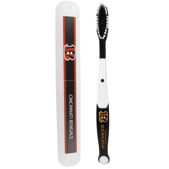 Cincinnati Bengals Toothbrush and Travel Case