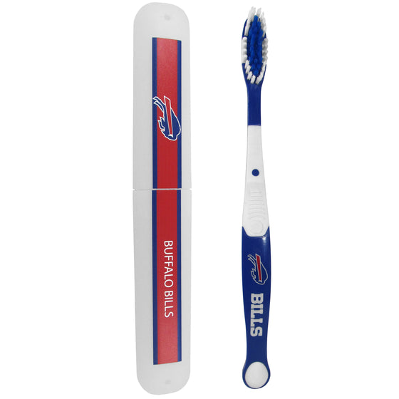 Buffalo Bills Toothbrush and Travel Case