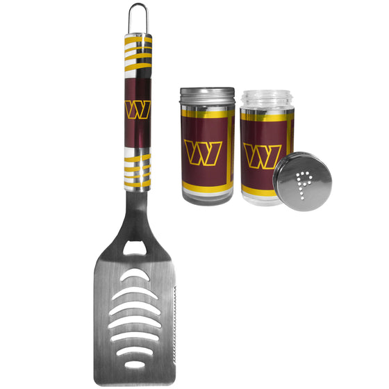 Washington Commanders Tailgater Spatula and Salt and Pepper Shakers