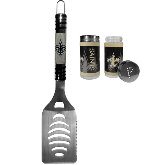 New Orleans Saints Tailgater Spatula and Salt and Pepper Shakers