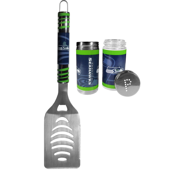 Seattle Seahawks Tailgater Spatula and Salt and Pepper Shakers