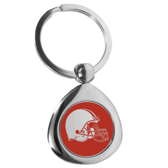 Cleveland Browns Round Teardrop Key Chain