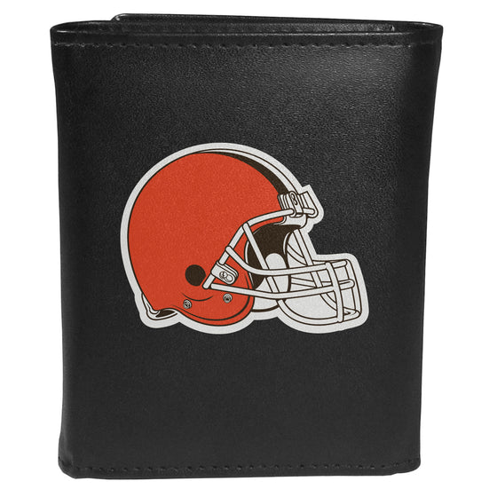 Cleveland Browns Tri-fold Wallet Large Logo