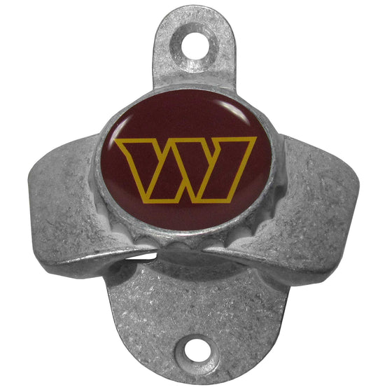 Washington Commanders Wall Mounted Bottle Opener (SSKG) - 757 Sports Collectibles