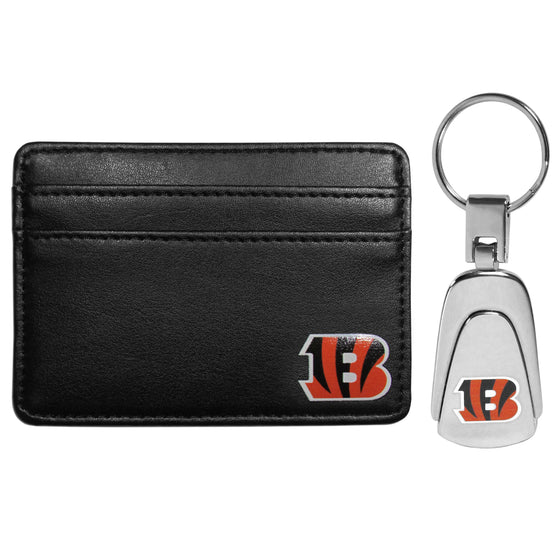 Cincinnati Bengals Weekend Wallet & Steel Key Chain