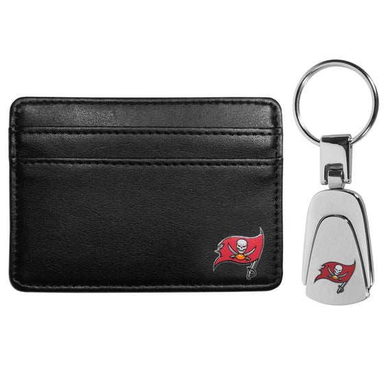 Tampa Bay Buccaneers Weekend Wallet & Steel Key Chain