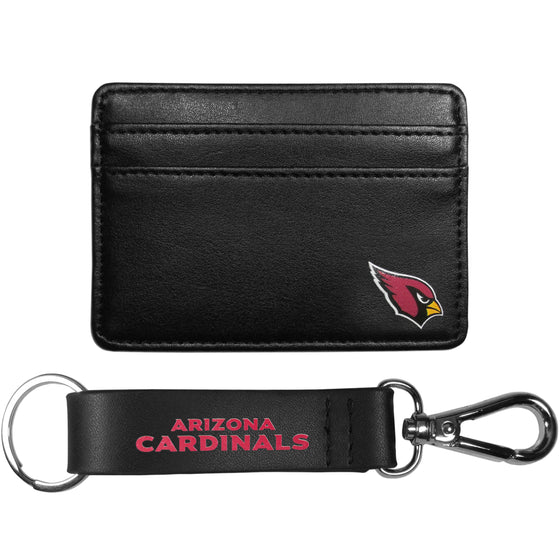 Arizona Cardinals Weekend Wallet & Strap Key Chain