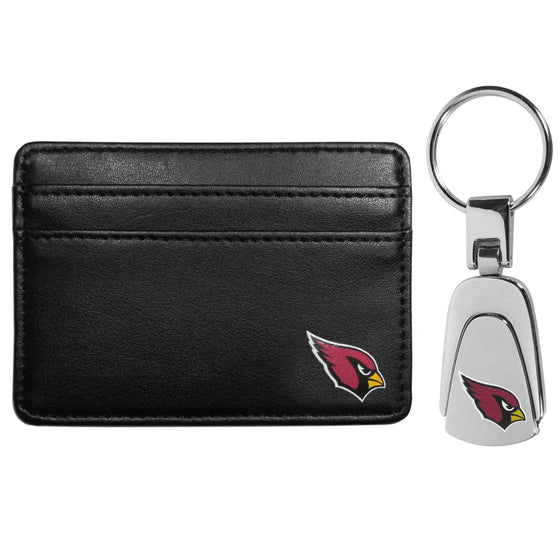 Arizona Cardinals Weekend Wallet & Steel Key Chain