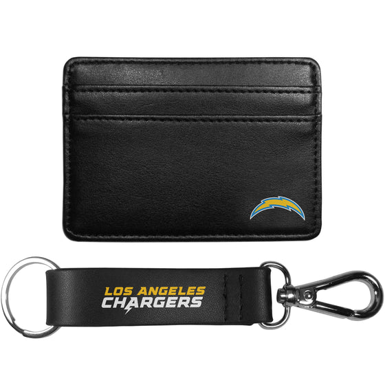 Los Angeles Chargers Weekend Wallet & Strap Key Chain