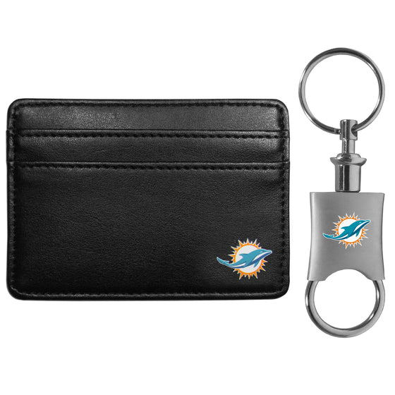 Miami Dolphins Weekend Wallet & Valet Key Chain