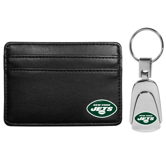 New York Jets Weekend Wallet & Steel Key Chain