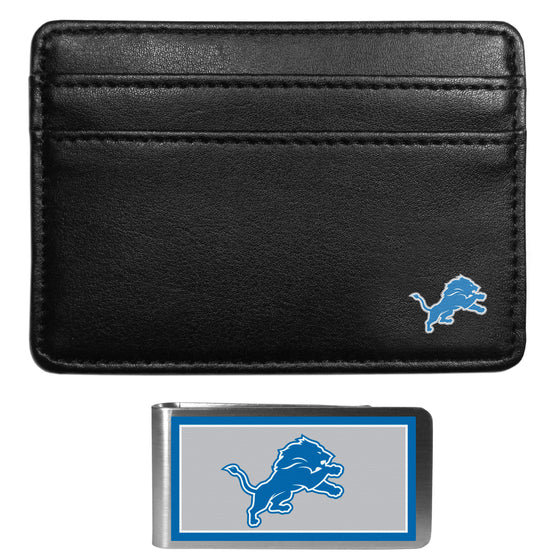 Detroit Lions Weekend Wallet & Color Money Clip