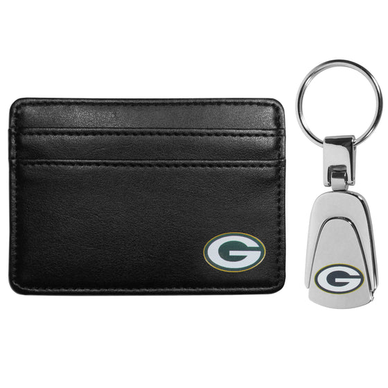 Green Bay Packers Weekend Wallet & Steel Key Chain