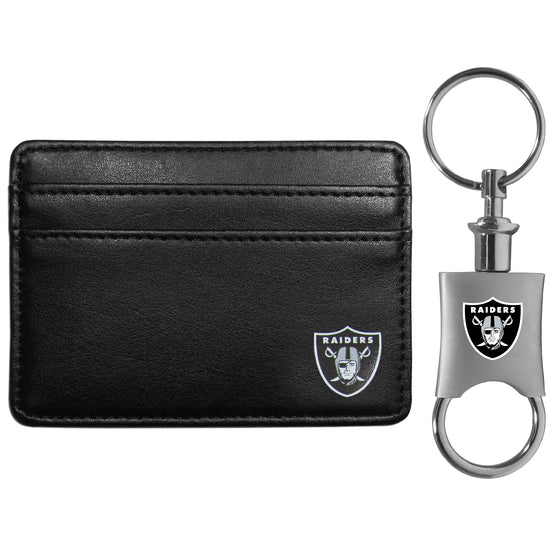 Las Vegas Raiders Weekend Wallet & Valet Key Chain