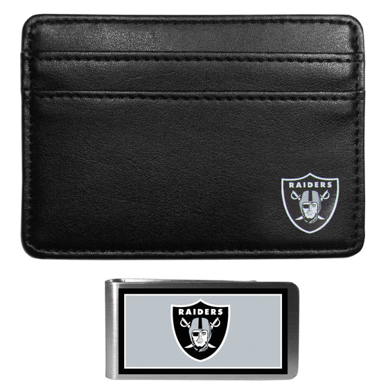 Las Vegas Raiders Weekend Wallet & Color Money Clip