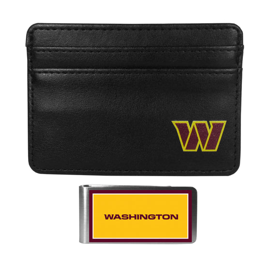 Washington Commanders Weekend Wallet & Color Money Clip