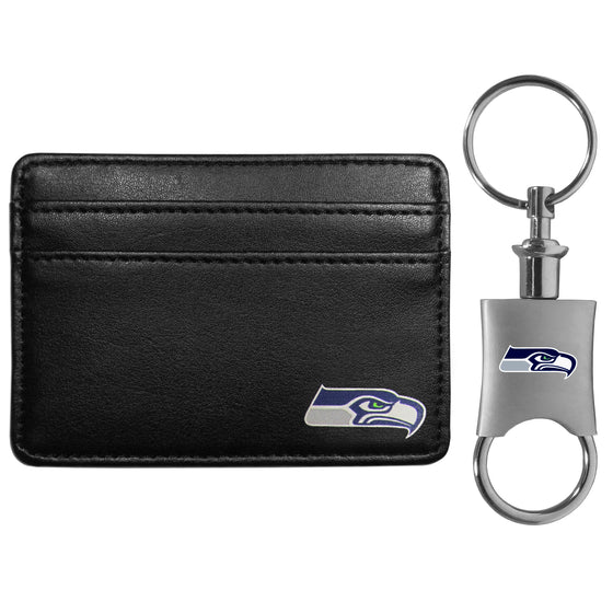 Seattle Seahawks Weekend Wallet & Valet Key Chain