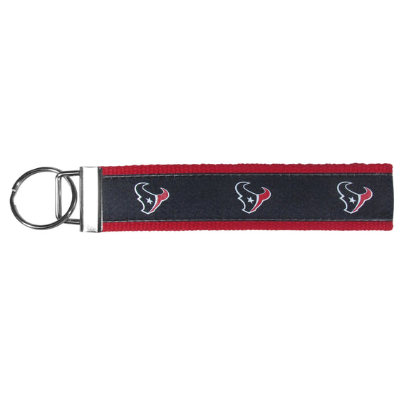 Houston Texans Woven Wristlet Key Chain