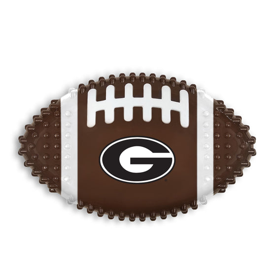 GEORGIA HARD NYLON FOOTBALL CHEW TOY