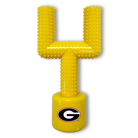 GEORGIA HARD NYLON GOAL POST CHEW TOY