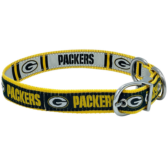 Green Bay Packers Reversible Collar Pets First