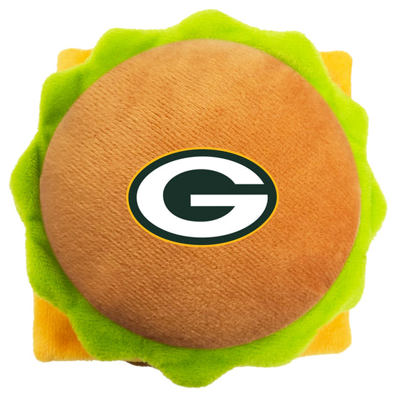 Green Bay Packers Hamburger Toy by Pets First