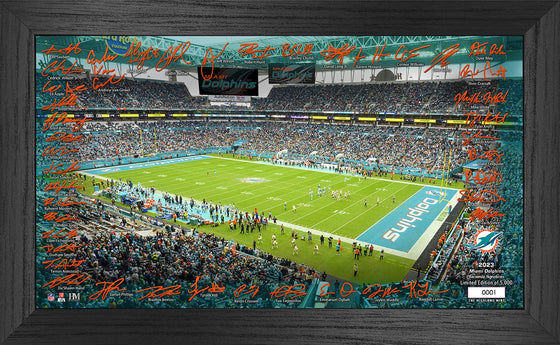 Miami Dolphins 2023 NFL Signature Gridiron