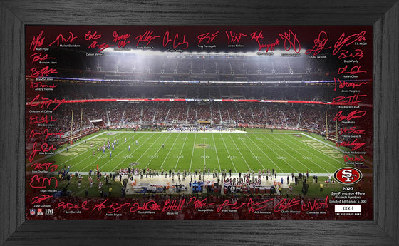 San Francisco 49ers 2023 NFL Signature Gridiron