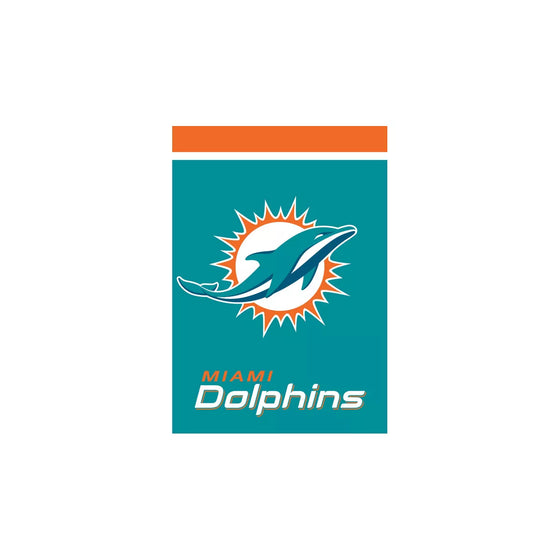 Miami Dolphins House Flag NFL Licensed 28" x 40" - 757 Sports Collectibles