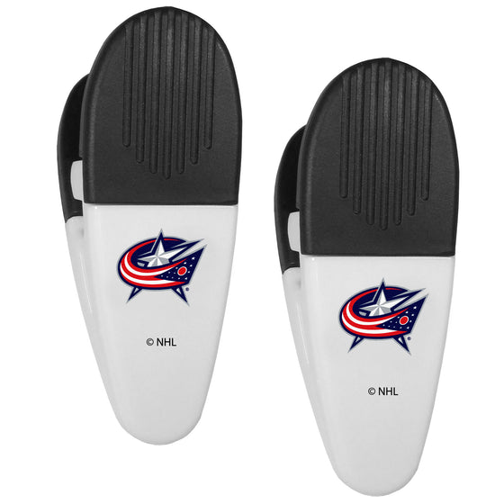 Columbus Blue Jackets Mini Chip Clip Magnets, 2 pk