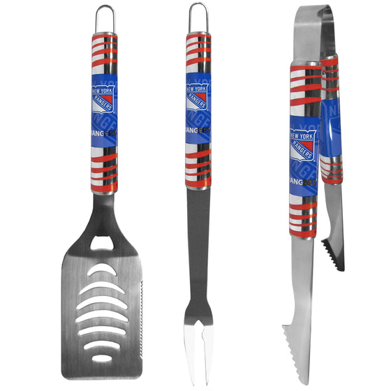 New York Rangers 3 pc Tailgater BBQ Tools