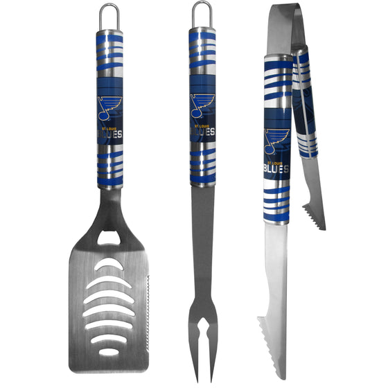 St. Louis Blues 3 pc Tailgater BBQ Tools