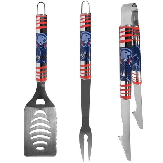 Washington Capitals 3 pc Tailgater BBQ Tools