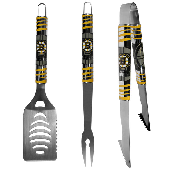 Boston Bruins 3 pc Tailgater BBQ Tools