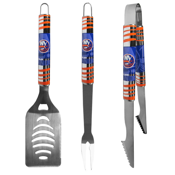 New York Islanders 3 pc Tailgater BBQ Tools